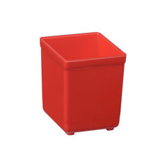 Vaschetta in plastica (HIPS) porta minuterie di dimensioni 50,5 L x 50,5 P x 63 H mm per allestimento valigette e organizer