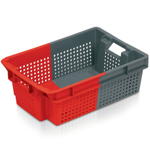 Scatole portaoggetti in plastica da 72 Litri con coperchio
