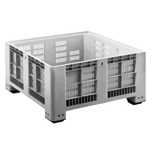 COPERCHIO PER CONTENITORE 600L - Grigio, In Polietilene, COP60F - Foto 13