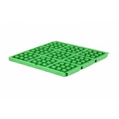 Piastrella modulare in plastica (PP) di dimensioni 508 L x 508 P x 30 H mm, con alveoli di ritenzione fino a 2,5 litri per la creazione di pavimentazioni a tenuta stagna